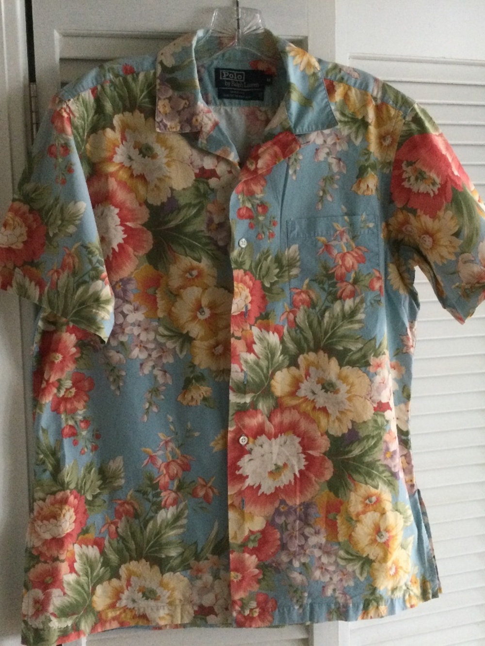 Polo Ralph Lauren Mens Tropical Print Shirt M